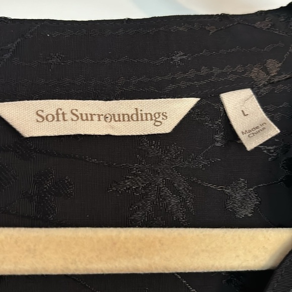 Soft Surroundings Floral Blouse - Picture 2 of 6